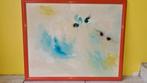 Eyes in Paradise olie op hout, Antiek en Kunst, Kunst | Schilderijen | Abstract, Ophalen