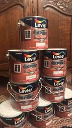 8x 2.5 liter levis expert high gloss kleur wit, Doe-het-zelf en Bouw, Verf, Beits en Lak, Ophalen, Zo goed als nieuw, Wit