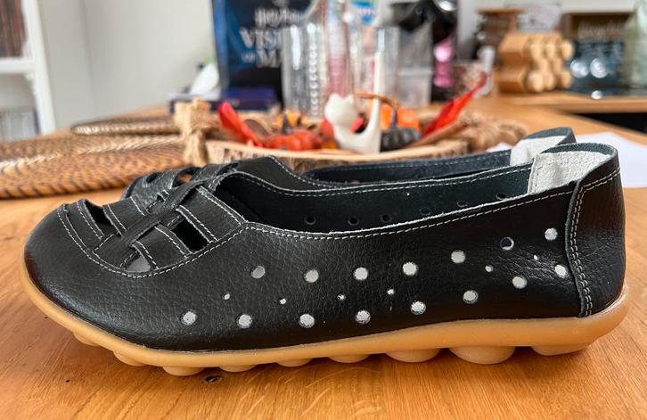 Mocassins cuir p.40 neufs, Vêtements | Femmes, Chaussures, Neuf, Chaussures basses, Noir, Enlèvement ou Envoi