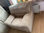 Beige Natuzzi clubzetel, Huis en Inrichting, Ophalen, Zo goed als nieuw