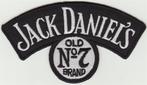 Jack Daniels stoffen opstrijk patch embleem #2, Verzenden, Nieuw