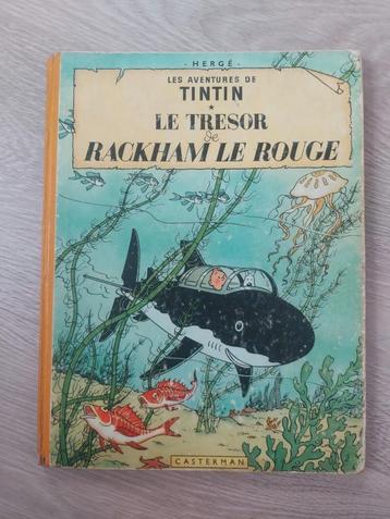 Tintin - Et le trésor de Rackham le Rouge, Une BD, Envoi, Herge