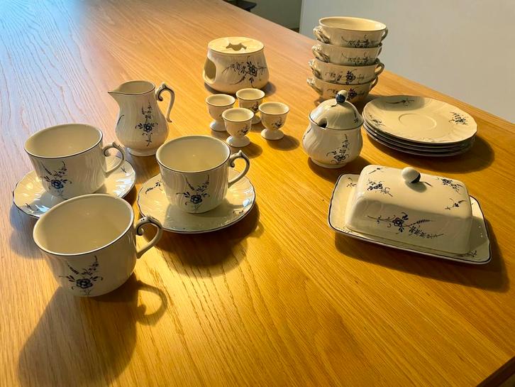 Onderdelen servies Vieux Luxembourg Villeroy & Boch, Antiek en Kunst, Antiek | Servies compleet, Ophalen