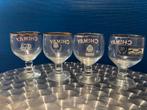 Set van 4 chimay CFV3V glazen, Ophalen of Verzenden, Nieuw, Bierglas