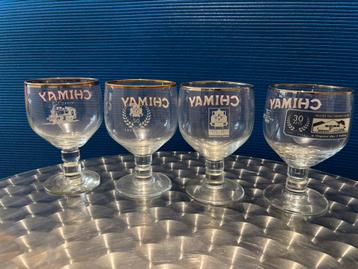 Set van 4 chimay CFV3V glazen beschikbaar voor biedingen