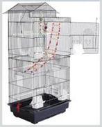 Grote vogelkooi met speelgoed, Dieren en Toebehoren, Ophalen, Nieuw, Metaal, Vogelkooi