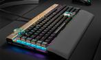 Corsair K100 RGB OPX Midnight Gold, Comme neuf, Filaire, Corsair, Qwerty