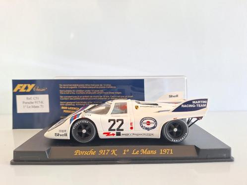 Fly Porsche 917 K Winner Le Mans 1971 Martini #22 #C51, Kinderen en Baby's, Speelgoed | Racebanen, Nieuw, Racebaan, Elektrisch