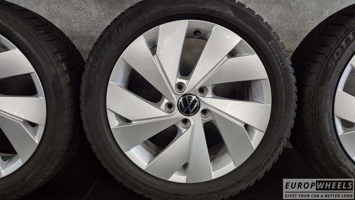 17 inch VW Belmont velgen Winterbanden VW Golf 8 5 6 7 Caddy, Auto-onderdelen, Banden en Velgen, Banden en Velgen, Winterbanden