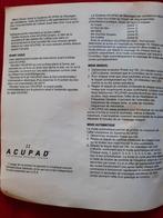 ACUPAD-massamatras, Sport en Fitness, Ophalen, Gebruikt