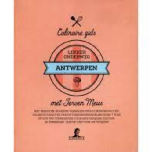 Culinaire gids lekker onderweg Antwerpen Jeroen Meus, Boeken, Kookboeken, Zo goed als nieuw, Ophalen of Verzenden