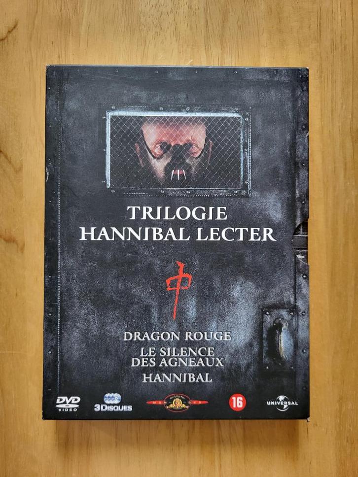 Coffret DVD trilogie Le Silence des Agneaux / Hannibal, Cd's en Dvd's, Dvd's | Thrillers en Misdaad, Zo goed als nieuw, Detective en Krimi