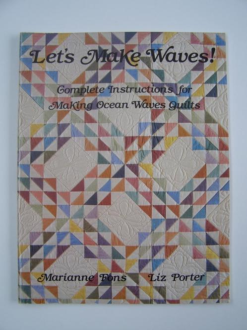 Let's make waves : Marianne Fons / Liz Porter, Hobby en Vrije tijd, Borduren en Borduurmachines, Nieuw, Onderdeel of Accessoires