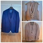 Pomandi Kostuums, Kleding | Heren, Kostuums en vesten, Ophalen, Zo goed als nieuw, Maat 52/54 (L), Blauw