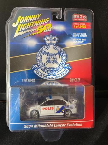 JOHNNY LIGHTNING 50 Years 2004 Mitsubishi Lancer Evolution beschikbaar voor biedingen