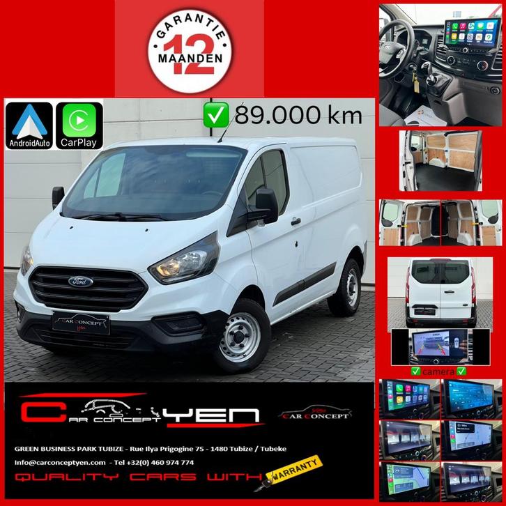 Ford Transit  2.0 TDCi L1H1*EU6*Carplay*Camera*11.562€+Btw, Auto's, Ford, Bedrijf, Transit, ABS, Achteruitrijcamera, Airbags, Android Auto