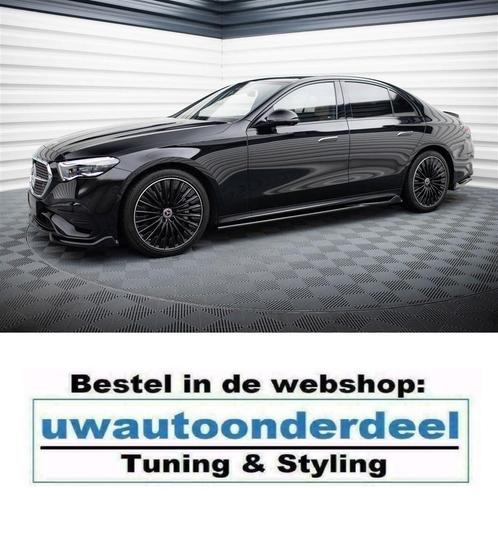 Maxton Design Spoiler Splitter Lip Mercedes E Klasse W214 AM, Auto diversen, Tuning en Styling, Verzenden