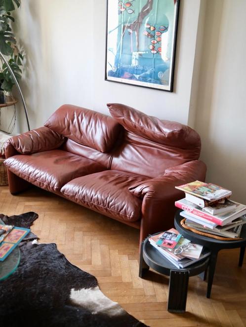 Cassina Maralunga 2-zit (twee stuks), Huis en Inrichting, Zetels | Zetels, Zo goed als nieuw, Rechte bank, Tweepersoons, 150 tot 200 cm