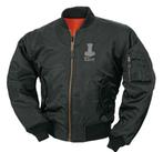 Bomberjas Thor's hamer geborduurd L Nieuw, Kleding | Heren, Maat 52/54 (L), Verzenden, Zwart, Nieuw