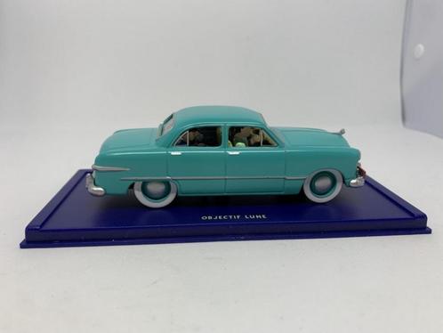 TINTIN - Auto 1:43 - Objectieve maan (2)., Verzamelen, Stripfiguren, Zo goed als nieuw, Beeldje of Figuurtje, Kuifje, Ophalen of Verzenden