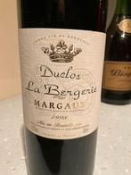 Une bouteille de Margaux, Duclos La Bergerie de 1998., Comme neuf, Enlèvement ou Envoi