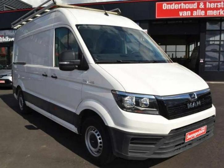 VERKOCHT/VENDU/SOLD MAN TGE 3.140 L2H2,dakdrager,trekhaak, Auto's, Bestelwagens en Lichte vracht, Bedrijf, Te koop, ABS, Achteruitrijcamera