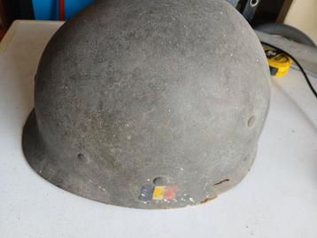 Oude leger helm belgie beschikbaar voor biedingen