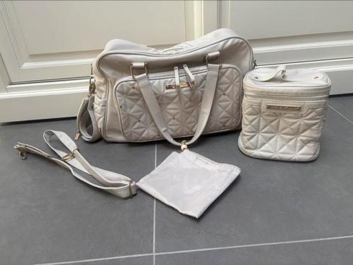 Luxe Luiertas/ verzorgingstas beige Mayoral, Kinderen en Baby's, Luiertassen, Zo goed als nieuw, Ophalen