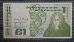 Bankbiljet 1 pond Ierland 1986, Postzegels en Munten, Ophalen of Verzenden, Setje