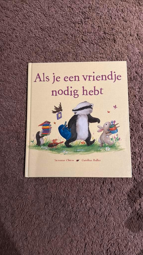 Suzanne Chiew - Als je een vriendje nodig hebt, Boeken, Prentenboeken en Plaatjesalbums, Zo goed als nieuw, Prentenboek, Ophalen