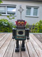 Robot - Television Spaceman Mechanische plaatwerkbatterij 19, Verzamelen, Ophalen of Verzenden, Zo goed als nieuw