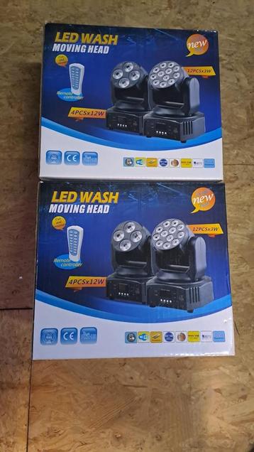 Mini moving heads beschikbaar voor biedingen