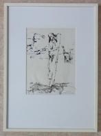 JAN VAERTEN / PERSONAGE / ORIGINEEL WERK / 73x53cm / KADER, Ophalen