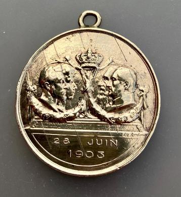 Médaille commémorative 28 juin 1903 à Maniemont