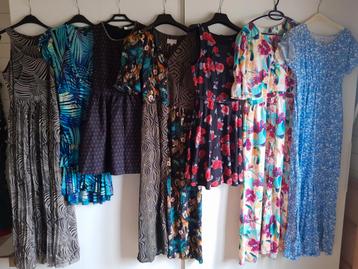 Pakket van 12 kleedjes en blouses maat 36, Enlèvement ou Envoi, Porté, Taille 36 (S)