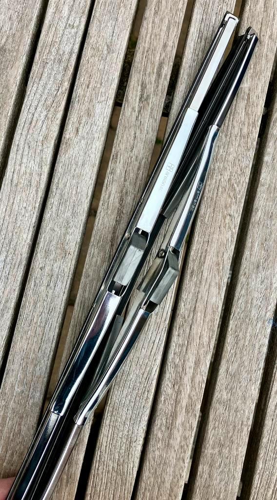 Chrome oldtimer ruitenwissers, Auto-onderdelen, Ruiten en Toebehoren, Alfa Romeo, Audi, BMW, Citroën, Fiat, Ford, Mercedes-Benz
