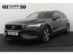 Volvo V60 2.0 D3 Geartronic - LEDER - NAVI - PERFECT ONDERH, Auto's, Volvo, Te koop, Zilver of Grijs, Break, 5 deurs