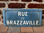 Rare Ancienne plaque de rue du Congo, Collections, Enlèvement ou Envoi, Autres types