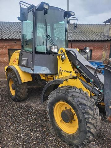 wiellader /shovel /loader New Holland w 70 tc (bj 2008) beschikbaar voor biedingen