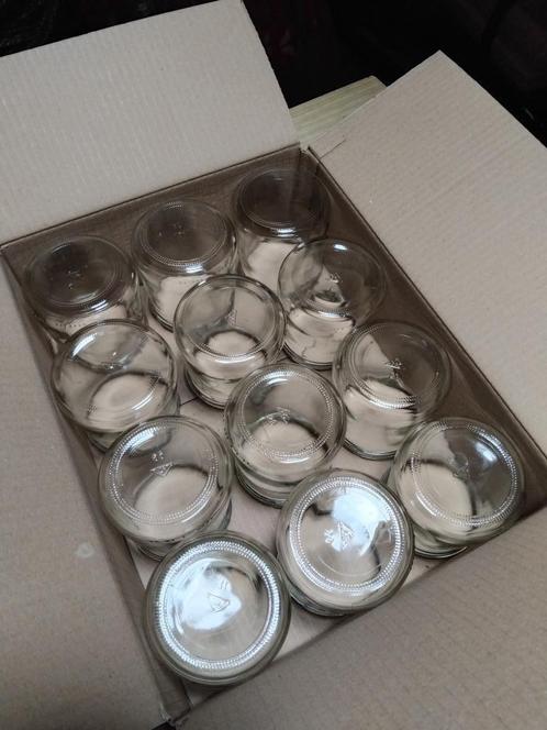 13 CAISSES DE 12 POTS A MIEL 500 G NEUFS type Cogever, Huis en Inrichting, Keuken | Servies, Nieuw, Glas, Ophalen
