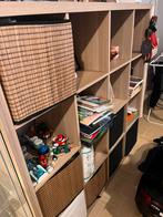 Ikea kallax kast- 16 vakken - beige, Ophalen, Zo goed als nieuw