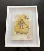 Litho “cosmogolem” van Koen Vanmechelen, Antiquités & Art, Art | Lithographies & Sérigraphies, Enlèvement ou Envoi
