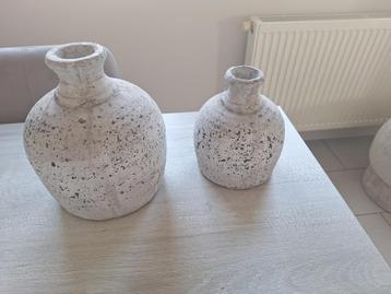 2x decoratieve kruik grijs, Enlèvement