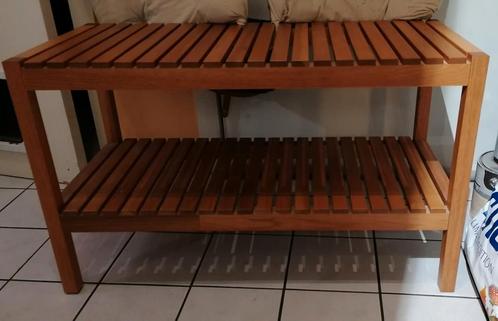 Houten bankje, Huis en Inrichting, Overige Huis en Inrichting, Zo goed als nieuw, Ophalen