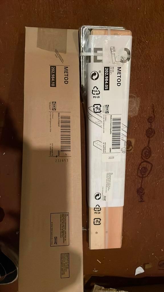 Metod ikea - systeem om kasten aan elkaar te hangen, Doe-het-zelf en Bouw, Overige Doe-Het-Zelf en Bouw, Nieuw, Ophalen