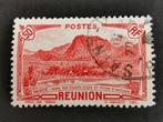 Réunion 1933 - berglandschap, Postzegels en Munten, Zuid-Afrika, Ophalen of Verzenden, Gestempeld