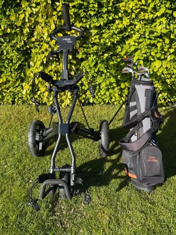 Cobra Golf King JR 10-12 Complete Set/Rovic RV3J golftrolley beschikbaar voor biedingen
