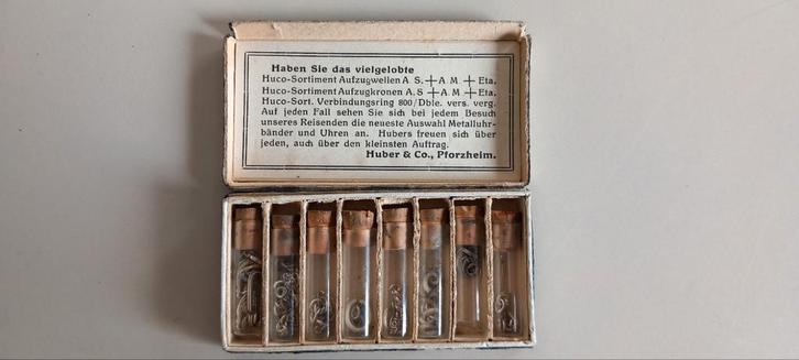Oude juwelierskist met verschillende stukken, Antiek en Kunst, Antiek | Gereedschap en Instrumenten, Ophalen of Verzenden