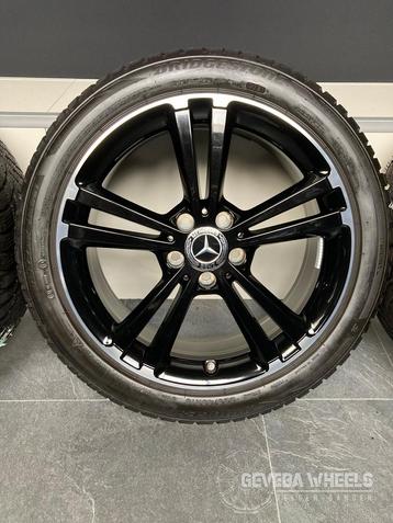 18” originele Mercedes A W177 velgen + winterbanden 5x112    beschikbaar voor biedingen