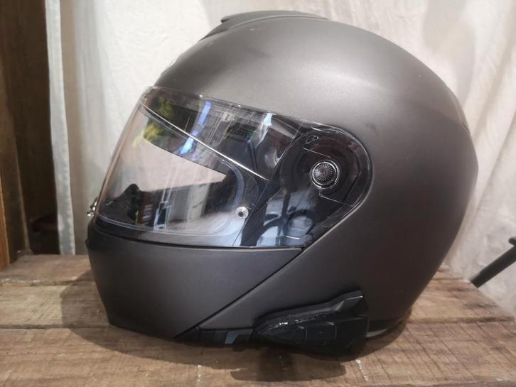 Modulaire motorhelm (maat L) HJC rpha 90s + intercom, Motoren, Kleding | Motorhelmen, L, HJC, Ophalen of Verzenden